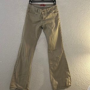 women’s size 7 dickies slim fit boot cut